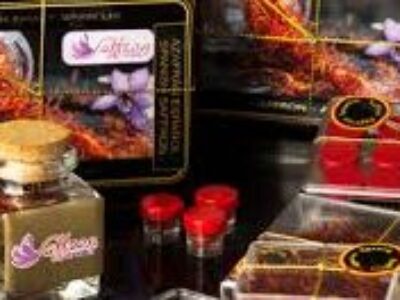 تولید انواع ظروف بسته بندی زعفران ایرانی