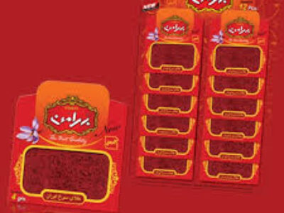 فروش عمده و ارزان زعفران بسته بندی بهرامن