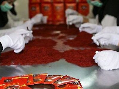 بسته بندی و صادرات زعفران به امارات