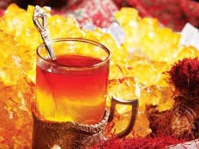 خرید چای زعفران ایرانی