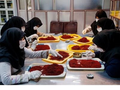 شرکت بسته بندی زعفران فله جهت صادرات