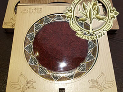 قیمت قوطی خاتم کادویی مثقالی زعفران ایرانی